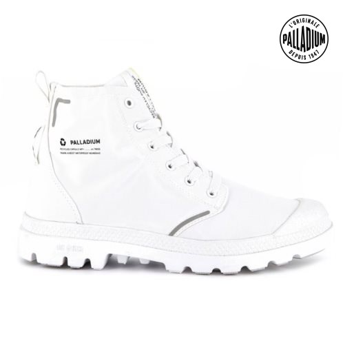 Bottes Palladium Pampa Lite+ Recycle WP+ Femme Blanche | FR QGY708J